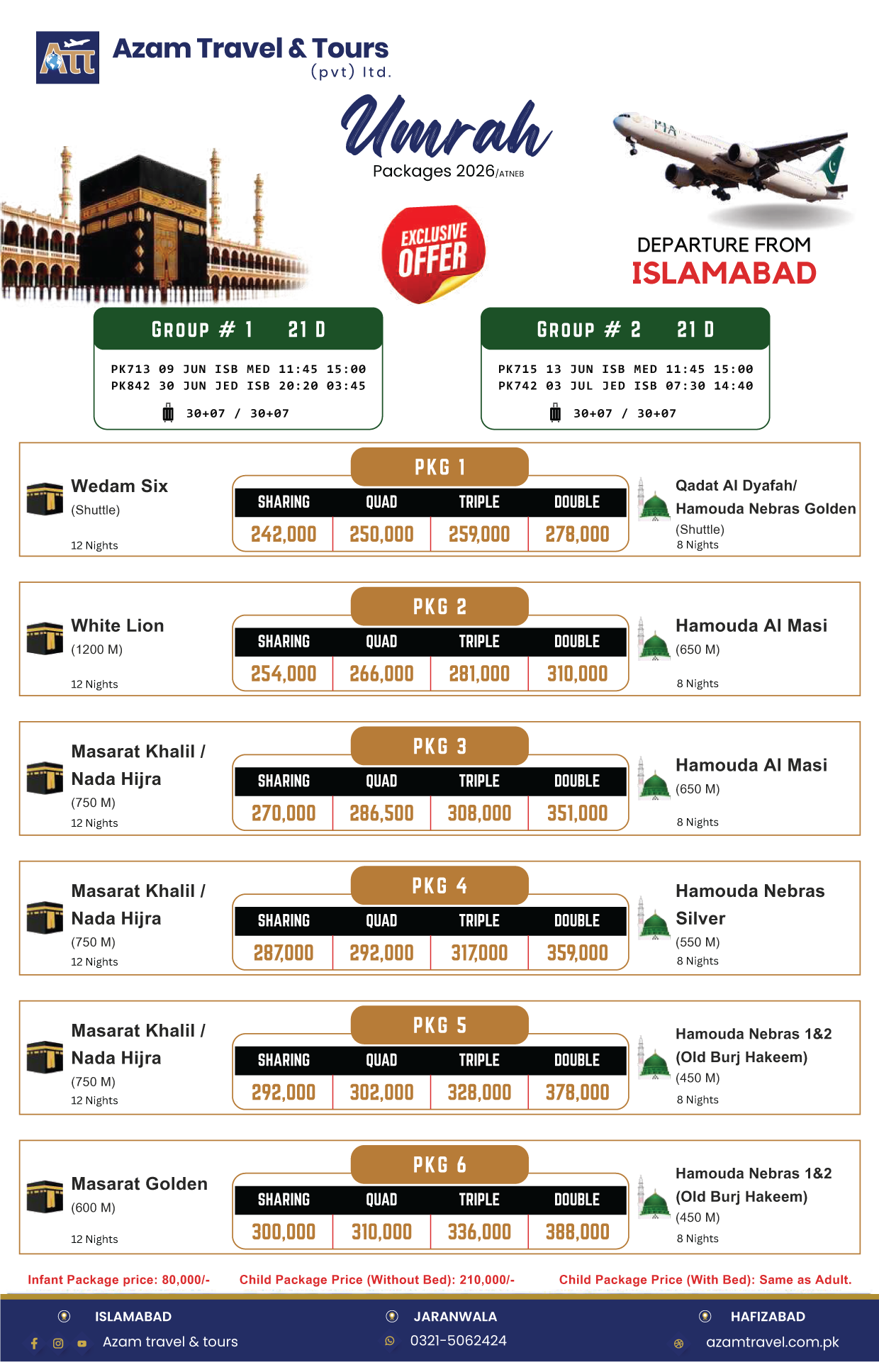 21 Days Umrah Packages from Pakistan 1